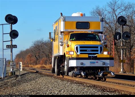 Railpicturesnet Photo Sperry Rail Service Track Inspection Vehicle At