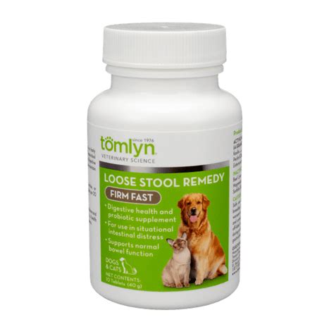 Tomlyn Loose Stool Remedy Tablets For Dogs And Cats 10ct