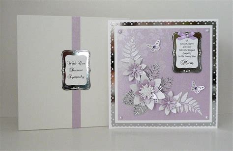 Thinking Of You Sympathy Condolence Card Personalised With Etsy