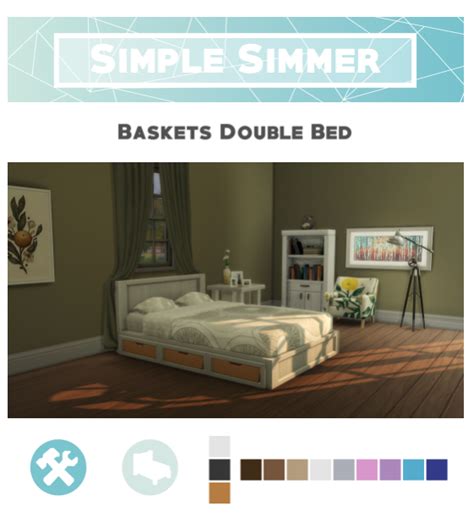 Ts4 Maxis Match Cc Illogicalsims Minimalist Bedroom Stuff Pack Images