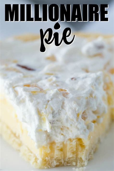 millionaire pie recipe {prep in minutes } simply stacie