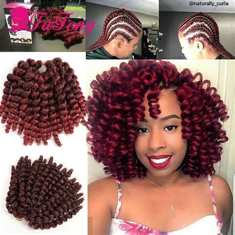 10 Inch Wand Curl Crochet Hair Extensions 22Roots Pack Ombre Havana