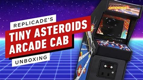Arcade Classics Asteroids Mini Arcade Game Atari Machine Retro Handheld