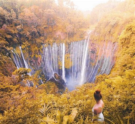 Melihat Keindahan Air Terjun Tumpak Sewu Wisata Malang