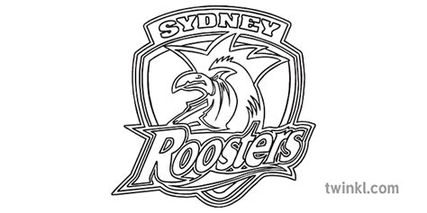 Sydney Roosters National Rugby League Team Logo Sports Australia Ks1