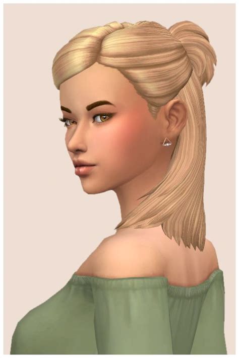 Wondercarlotta Sims 4 Sims Hair Sims 4 Curly Hair Sims 4 Characters