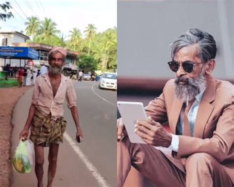 Viral 60 Year Old Labourer From Kerala Turns Model The State