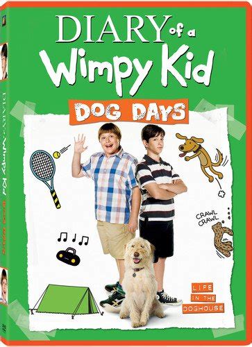 Greg has a bag full of ants crawl on him during a camping trip. Diary of a Wimpy Kid: Dog Days (2012) DVD, HD DVD ...