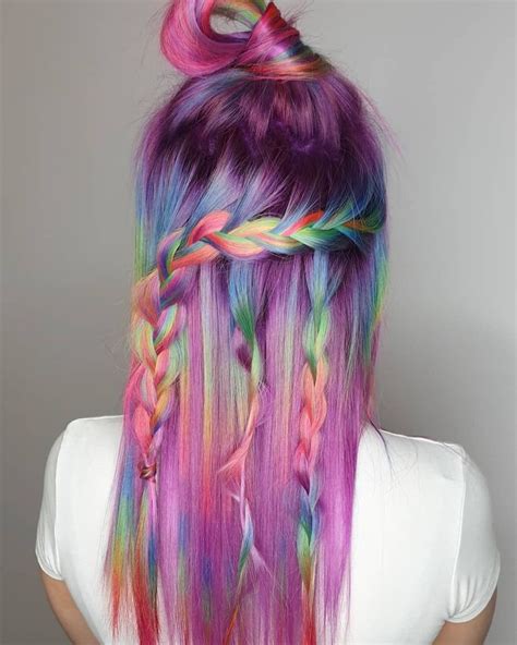 Pin By Skullbubbles🖤 On Hair Color Dyed Hair Hair Styles Wild Hair