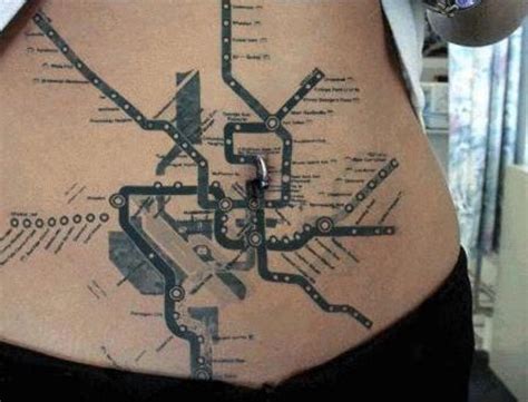 The Best Subway Map Tattoos Grist