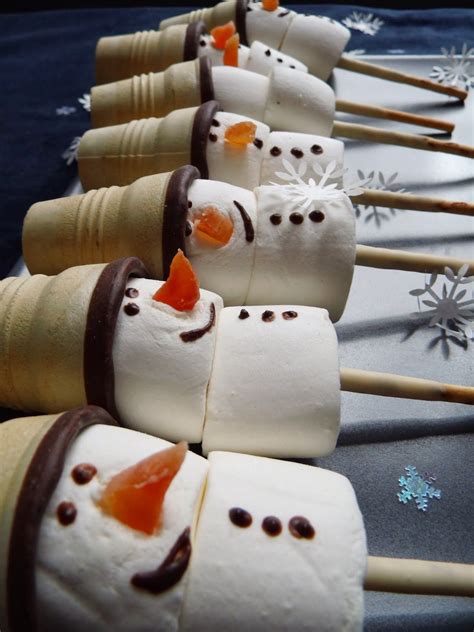 Teste dein wissen interaktiv und kostenlos bei schlaukopf.de! Zuckersüßer Winter- Marshmallow Schneemänner | Weihnachten ...