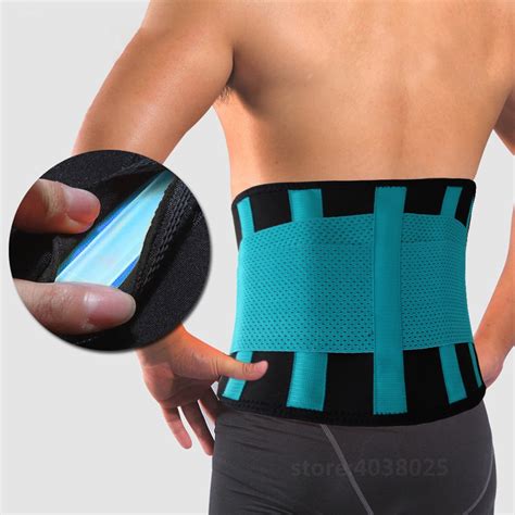 Medical Back Brace Waist Belt Spine Support Men Women Belts Breathable