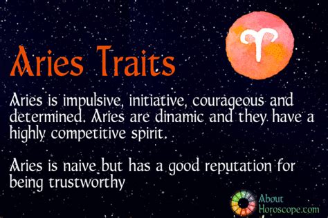 Check spelling or type a new query. ♈ Aries Traits, Personality And Characteristics