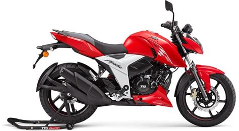 2021 tvs apache rtr 160 4v launched more power less weight same price details