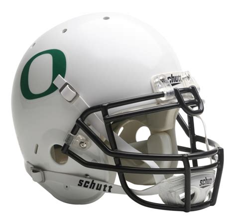 Oregon Ducks Full Size Authentic White Helmet By Schutt Sports