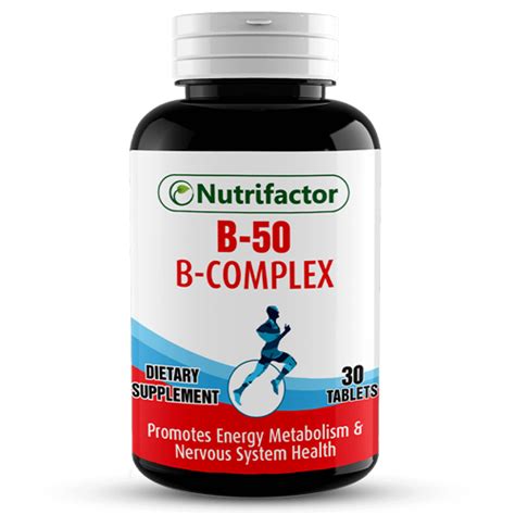 Free delivery and returns on ebay plus items for plus members. Buy Nutrifactor B-50 B-Complex, 30 Tablets online in ...