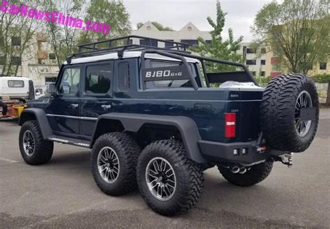 Chinas Mercedes G Class Clone Even Has G63 6x6 And Amry Versions