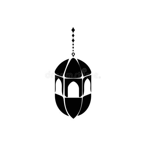 Islamic Lanterns Illustration Design Islamic Silhouette Decoration