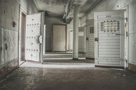 Premium Photo Interior Of Abandoned Prison