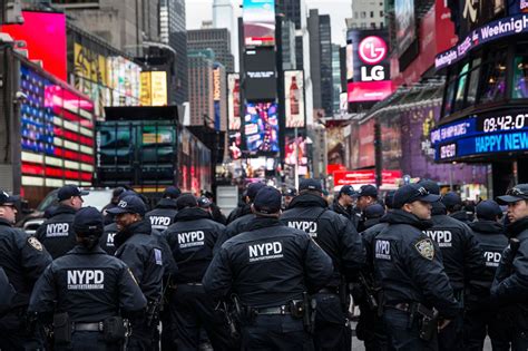 Nypd Steps Up Security For New Years Eve Ball Drop In Times Square