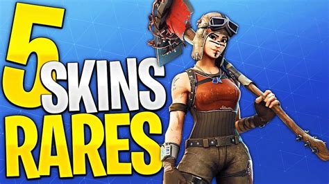 Top Des Skin Les Plus Rare De Fortnite Youtube