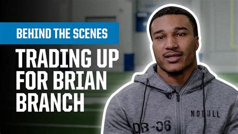 behind the scenes lions draft brian branch youtube