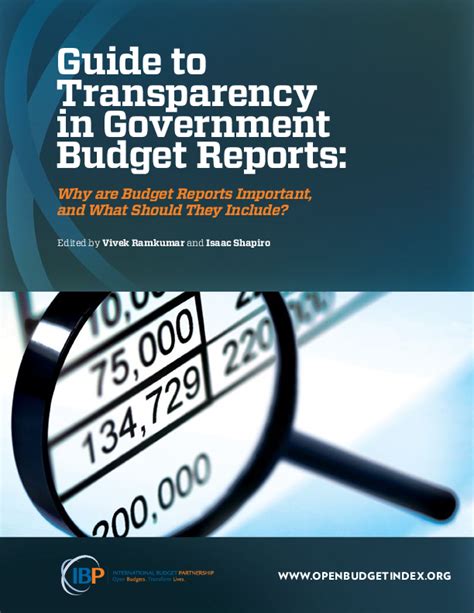 Home › forums › technology › how do you define government transparency? this topic contains 24 replies, has 18 voices, and was last updated by daniel bevarly 11 years, 5 months ago. Guide to Transparency in Government Budget Reports: Why ...