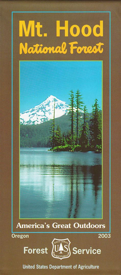 Mount Hood National Forest Map