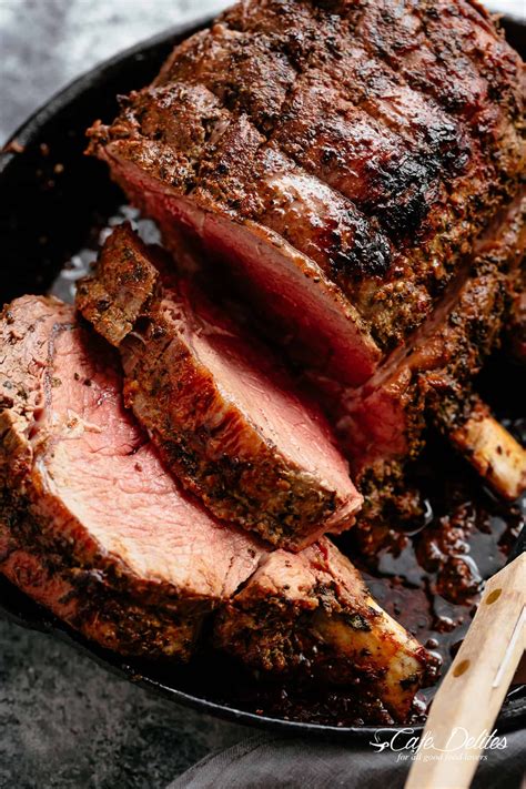 Garlic Butter Herb Prime Rib Roast Is The Perfect Christmas Lunch Or
