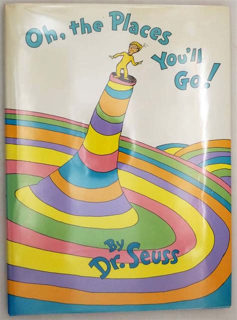 oh the places you ll go dr seuss 1990 1st edition rare first edition books golden age