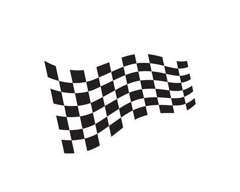 Race Flag Icon Simple Design Logo 597040 Vector Art At Vecteezy