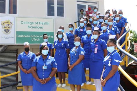 Nursing And Midwifery Students Earn Their Stripes — Utech Ja