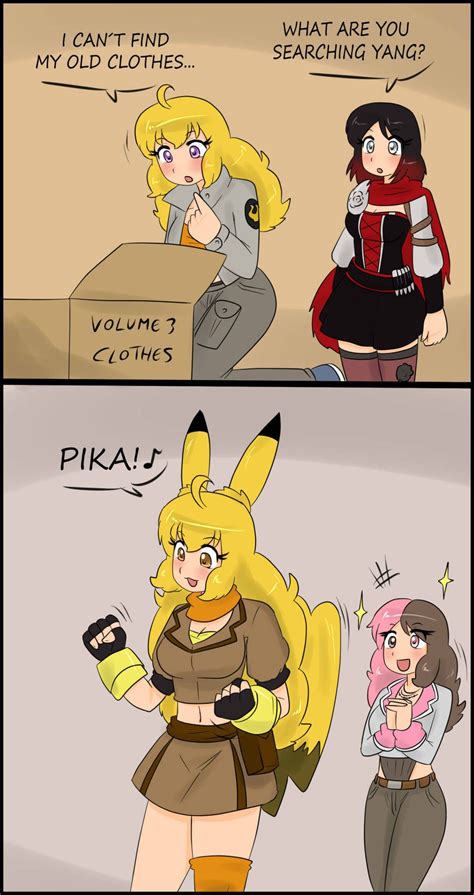 Looks Like Someone Has Stolen The Clothes Of Yang Rwby Fanart Rwby