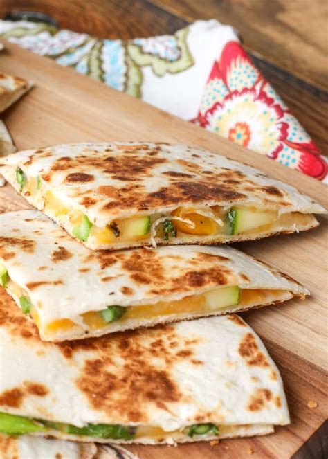 Loaded Vegetable Quesadilla Barefeet In The Kitchen
