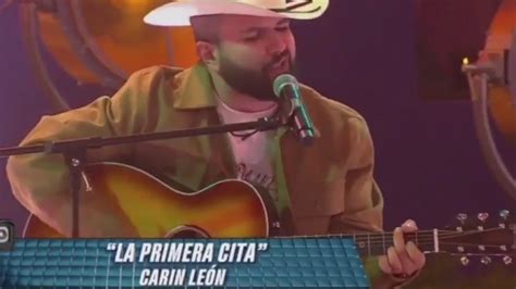 Carin Leon Entra A La Casa De Los Famosos Mexico Y Le Canta A Los