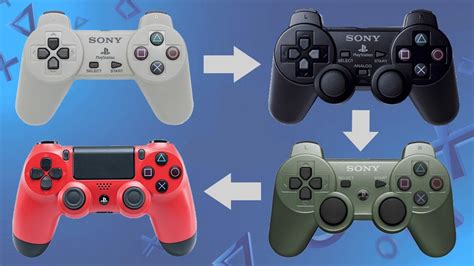 Evolution Of Sony Playstation Controllers Youtube