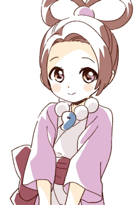Namori Pearl Fey Ace Attorney Commentary Highres Symbol Only Commentary Girl Blush