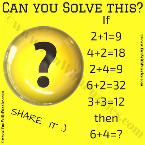 Impossible Logic Math Puzzle For Adults With An Answer