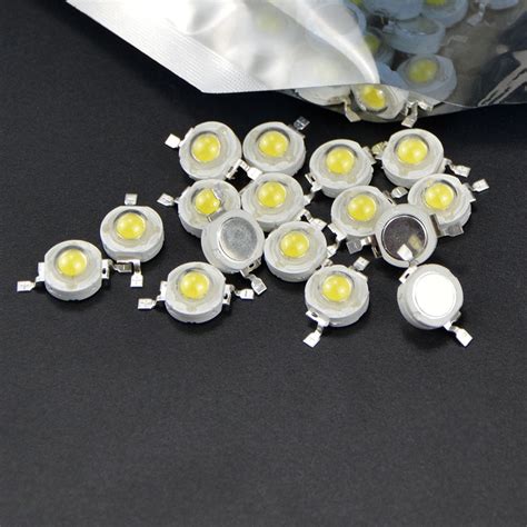 10pcs Real Full Watt CREE 1W High Power LED Lamp Bulb Diodes SMD 110