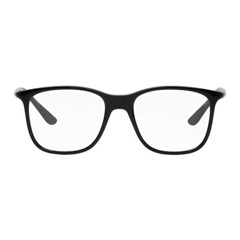 ray ban black square glasses ray ban