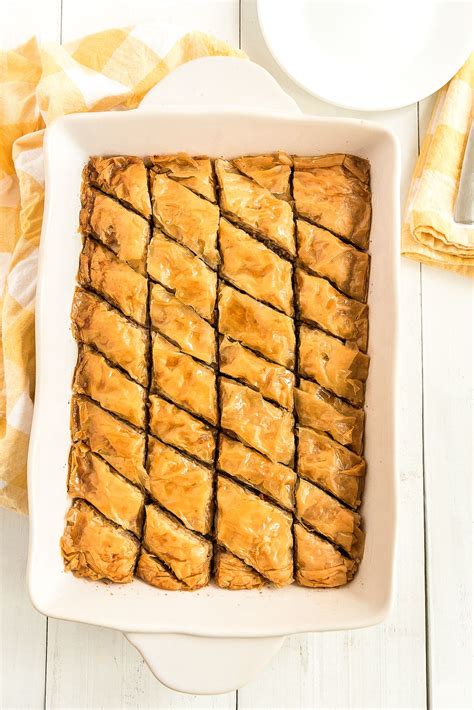 This Easy And Classic Baklava Recipe Is Loaded With Layers Of Cinnamon
