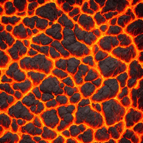 Premium Photo Lava Pattern With Small Stones Texture For Graphic Design Realistic Lava Flame