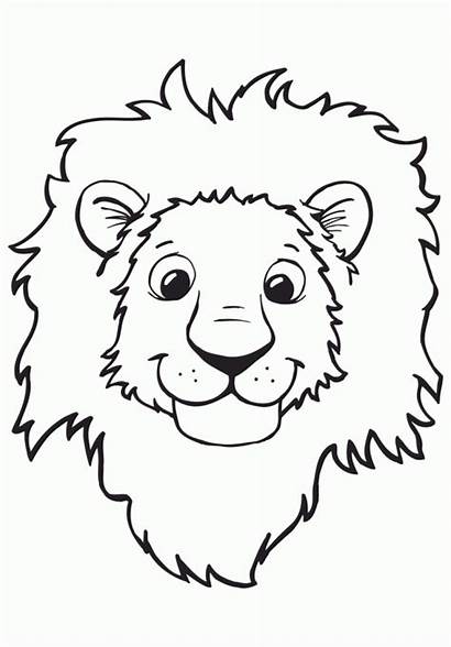 Lion Coloring Pages Printable Animals