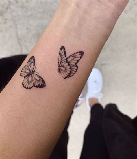 15 Small And Simple Butterfly Tattoo Ideas Brighter Craft Simple