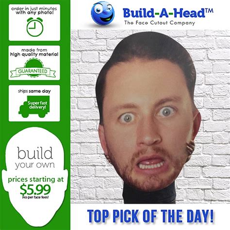 Big Head Face Cutout Fun With Build A Head Big Head Cutouts Build A