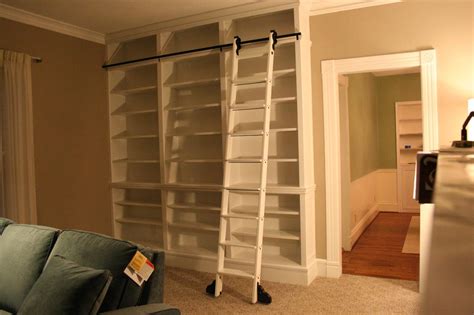 Well, you'll love this design idea. Do It Yourself Library Ladder