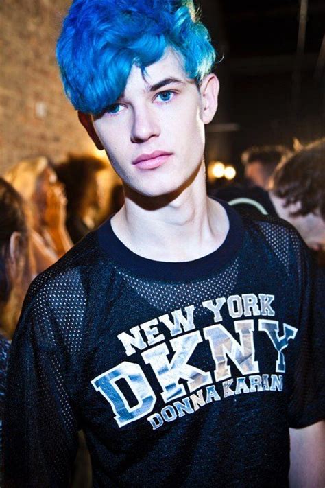 Pin By Jack Scott On Mens Color Boys Colored Hair Mens Blue Hair