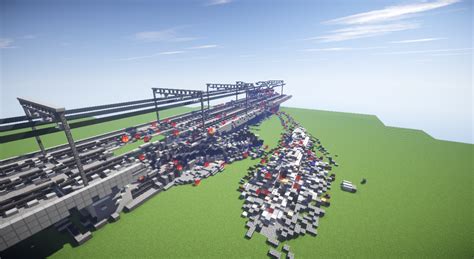 Minecraft switzerland trains gotthard animation. Japan High speed Shinkansen-Train station Minecraft Map