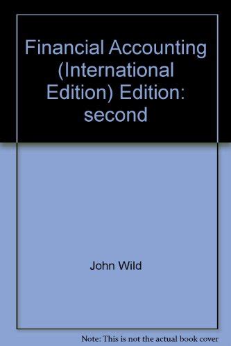 Financial Accounting Second Edition Iberlibro