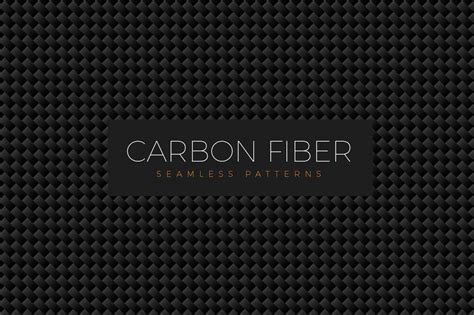 Seamless Carbon Fiber Patterns Graphic Patterns ~ Creative Market